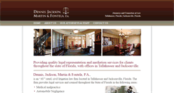 Desktop Screenshot of djmf-law.com