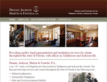 Tablet Screenshot of djmf-law.com